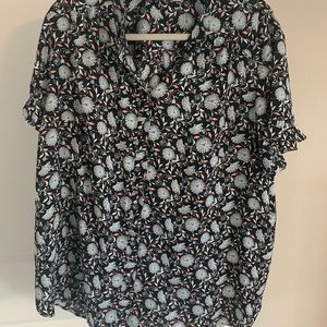 Like New Loft Short Sleeve Blouse